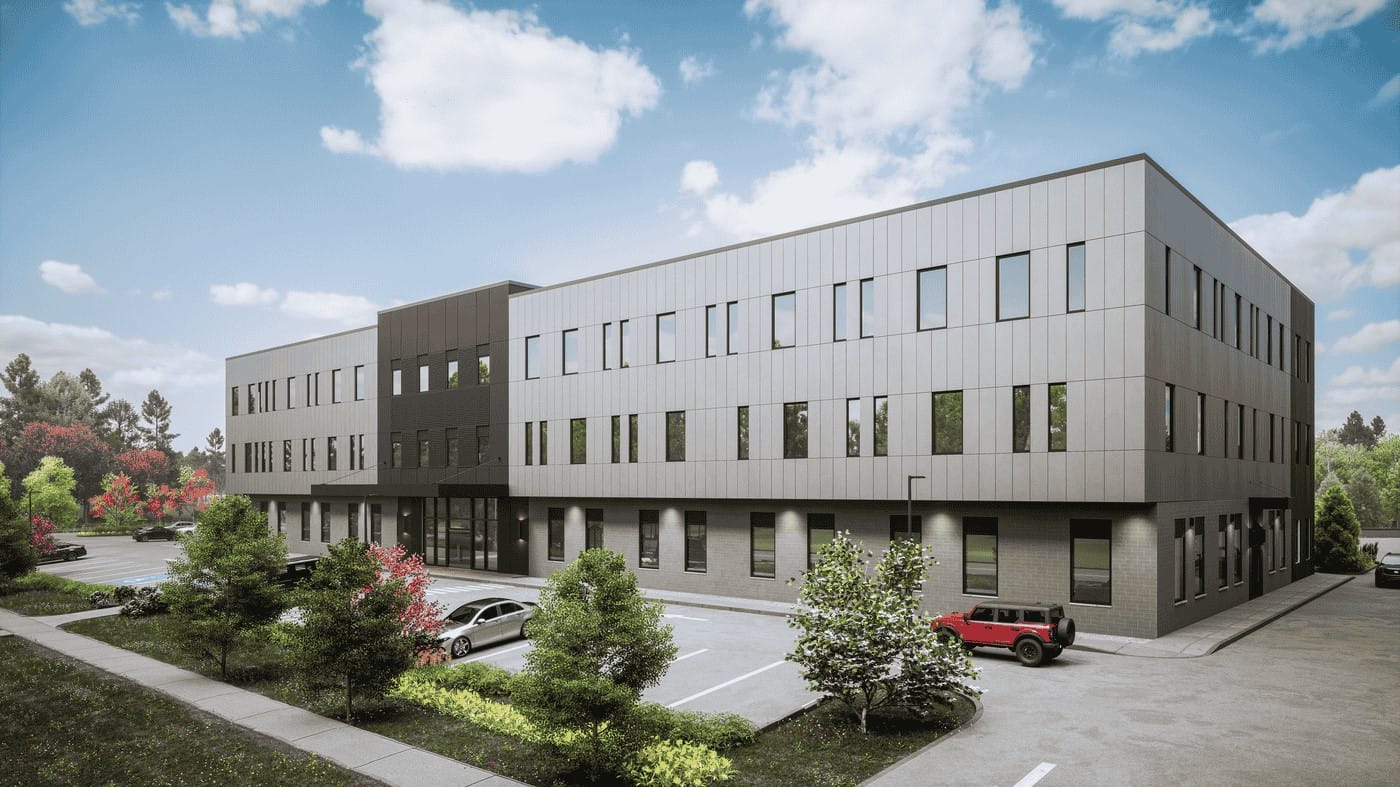 hospital design build rendering front hospital design build rendering front