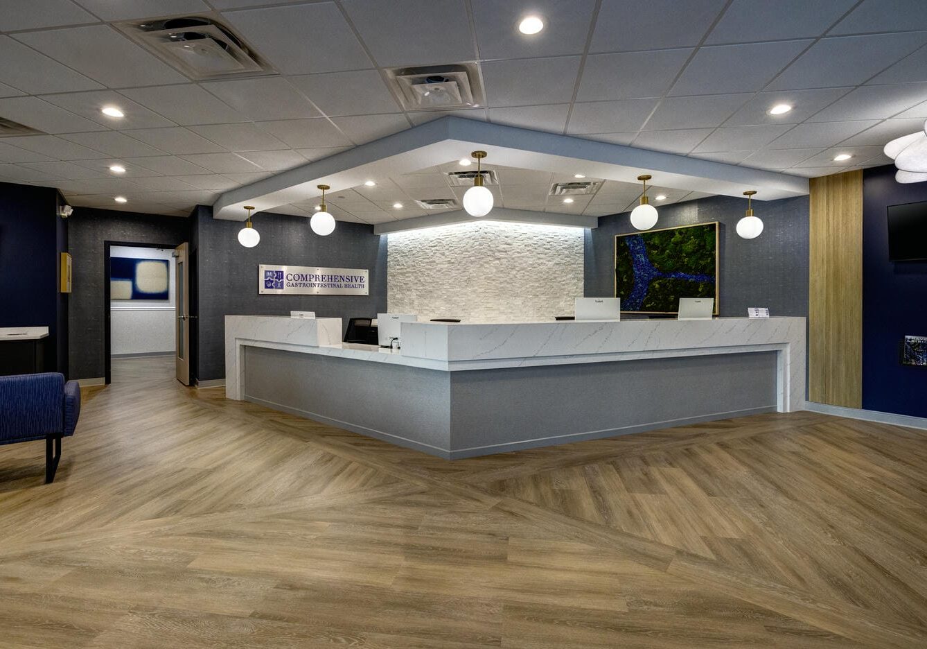 Medical Reception Desk